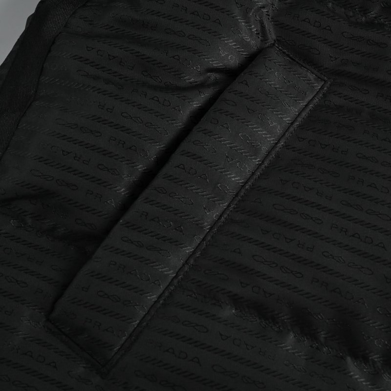 Prada Black Quilted Down Jacket view