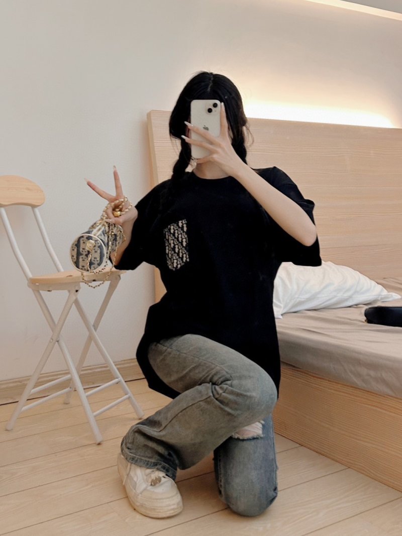 Black Graphic Print Short Sleeve T-Shirt view