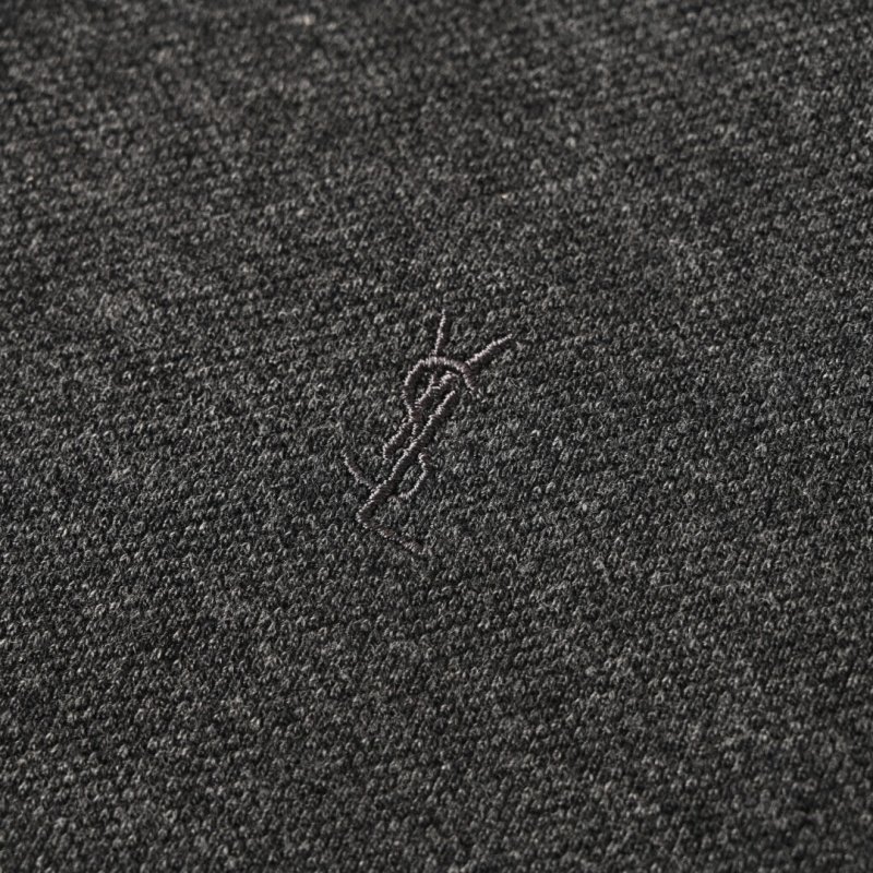 Charcoal Grey Short Sleeve Polo Shirt view