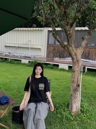 Christian Dior Argyle Monogram Black T-Shirt view 7