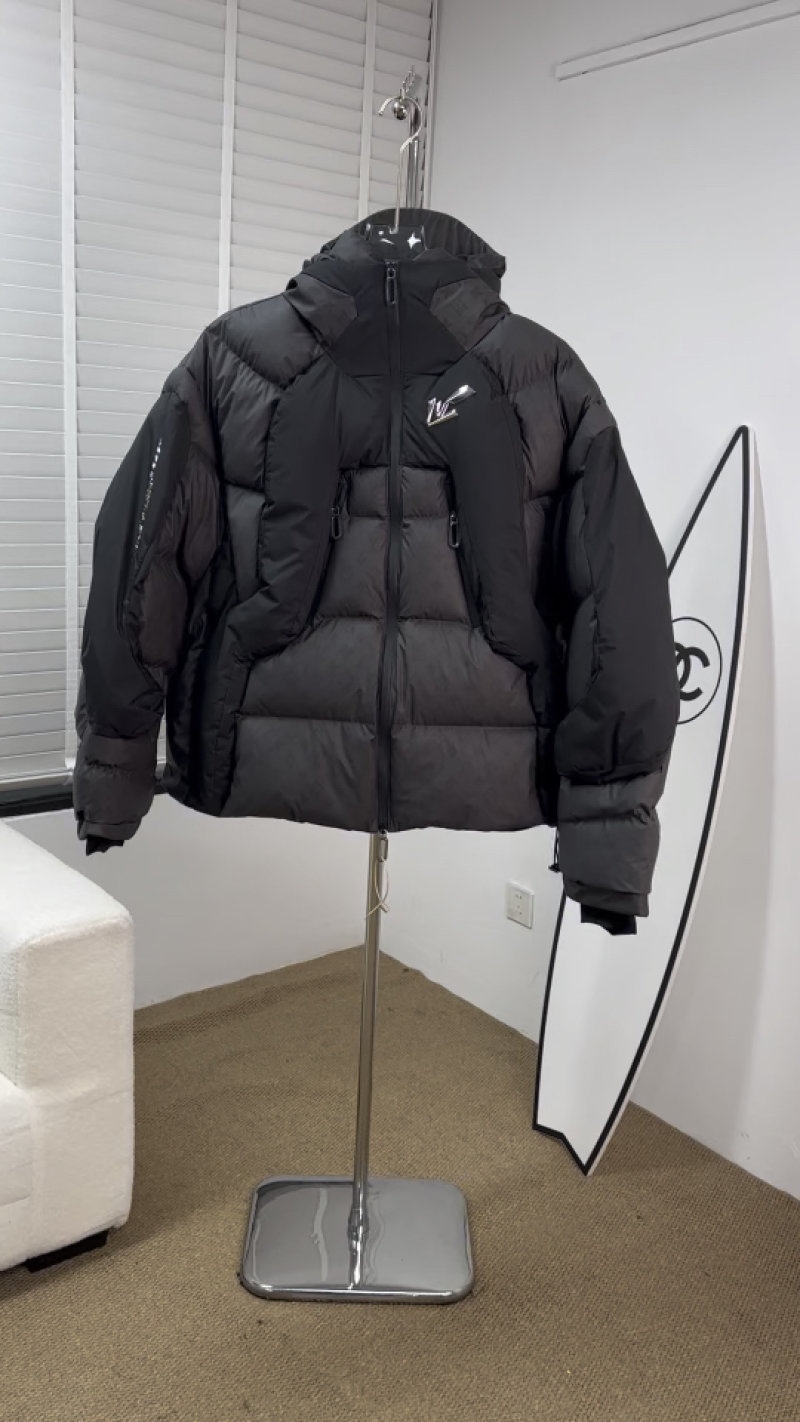 Nike Black Puffer Down Jacket