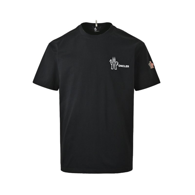 Moncler Black Logo Short Sleeve T-Shirt view