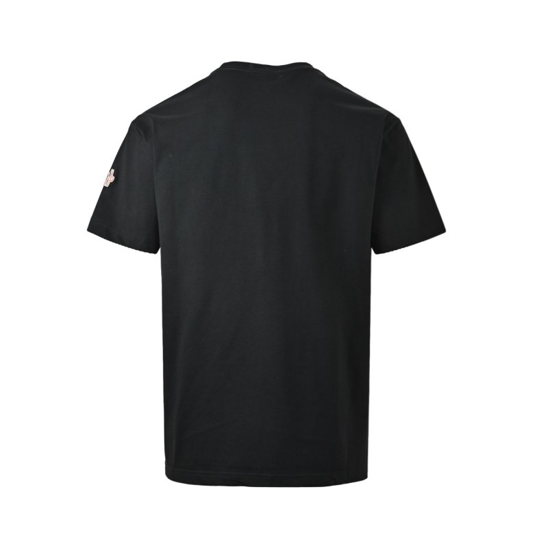 Moncler Black Logo Short Sleeve T-Shirt view