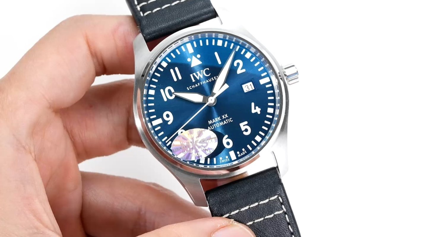 IWC Schaffhausen Mark XX Automatic Blue Dial Watch