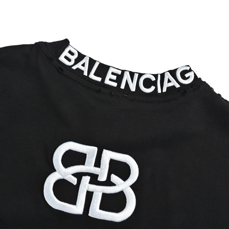 Essentials Black Logo T-Shirt view