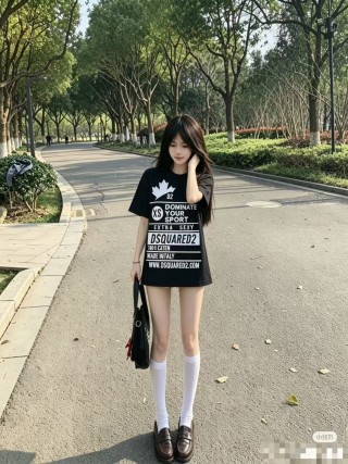 Dsquared2 Black Dominate Your Sport Graphic T-Shirt view 2