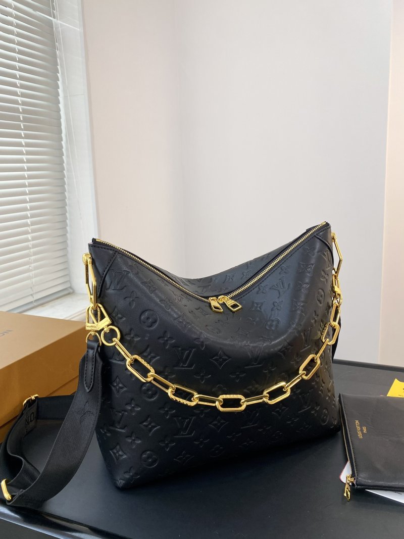 Louis Vuitton Sully Hobo Black Monogram