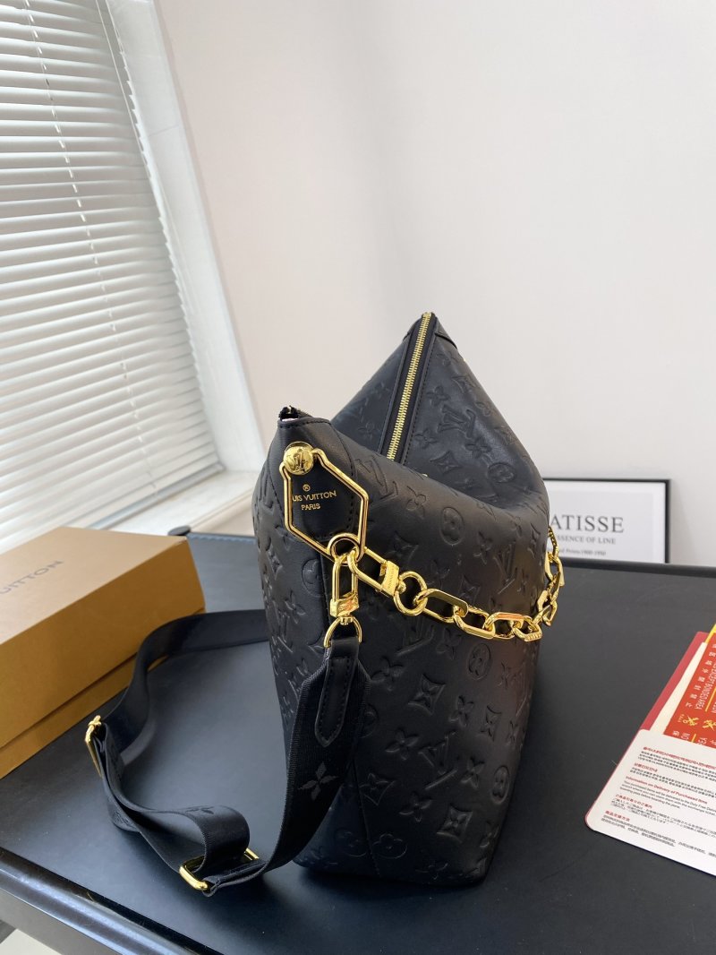 Louis Vuitton Sully Hobo Black Monogram view