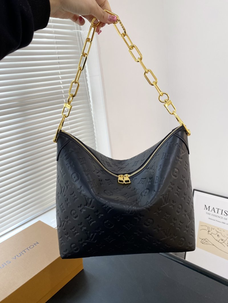 Louis Vuitton Sully Hobo Black Monogram view