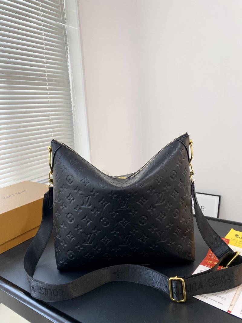 Louis Vuitton Sully Hobo Black Monogram view