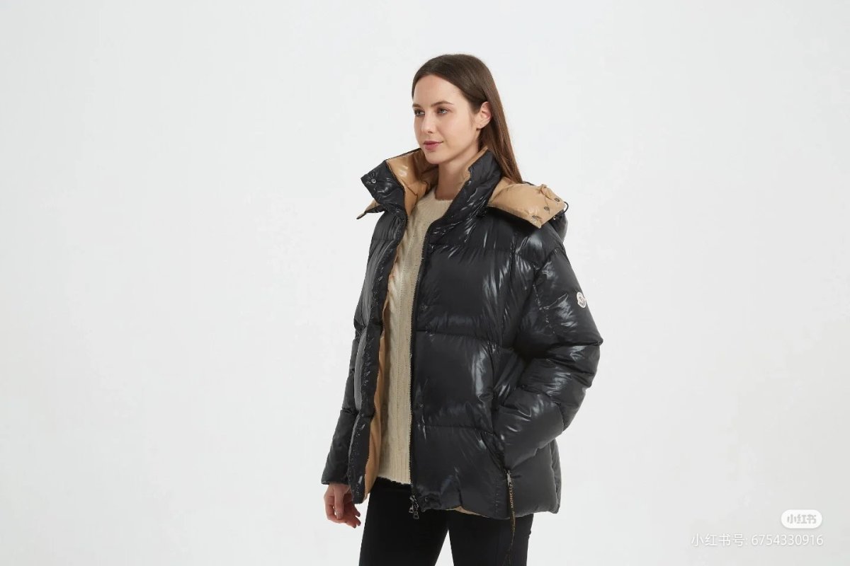 Moncler Black Quilted Down Puffer Jacket