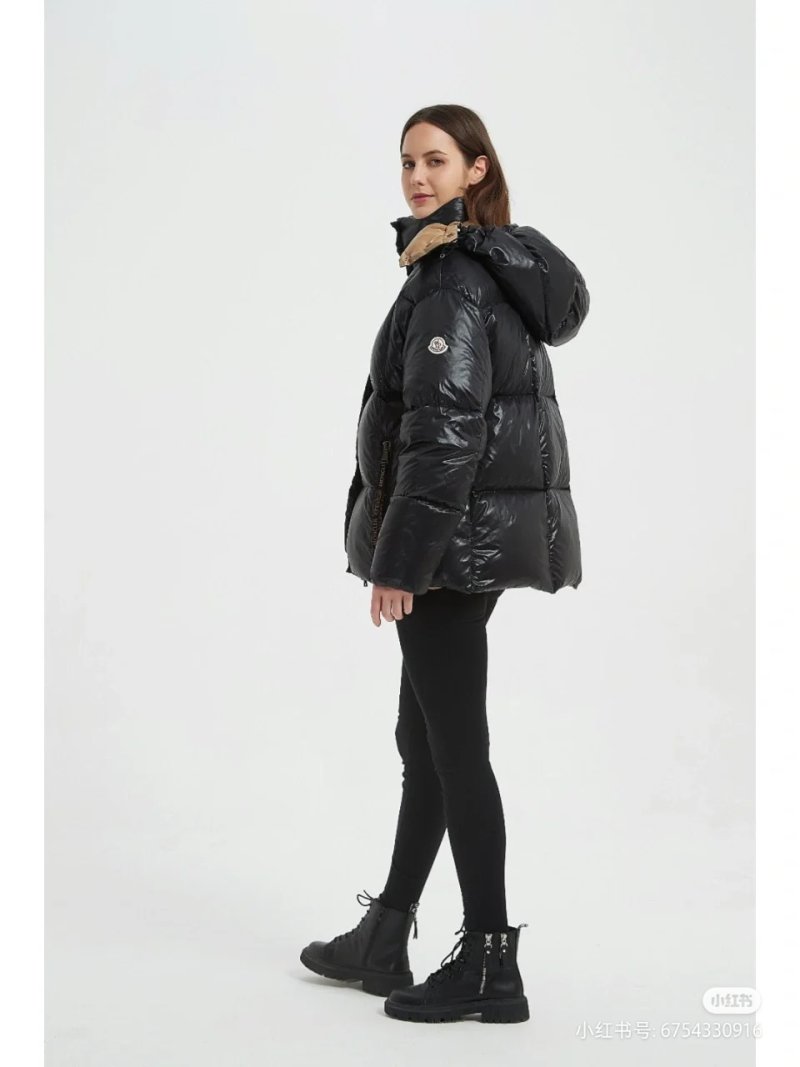Moncler Black Quilted Down Puffer Jacket view