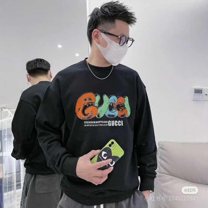Gucci Ghost Print Black Sweatshirt view