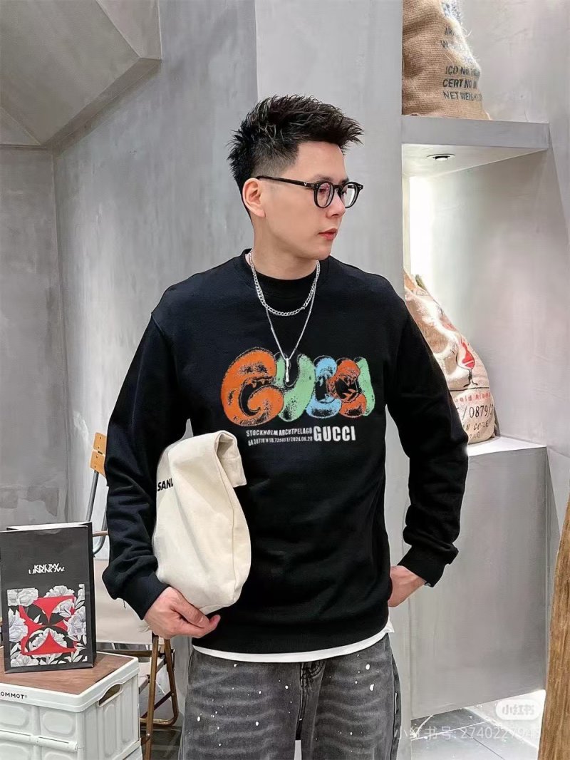 Gucci Ghost Print Black Sweatshirt view