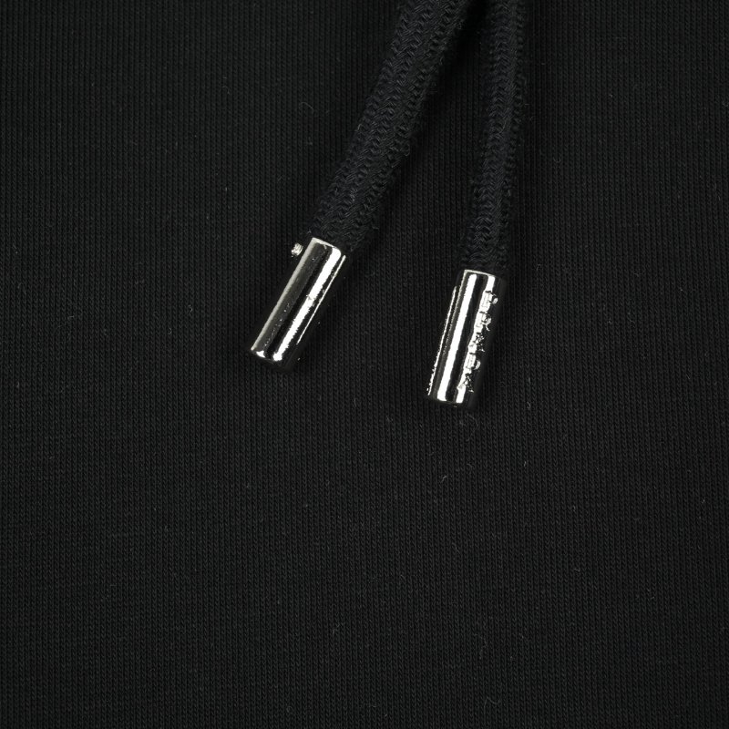 Prada Black Zip Hoodie Jacket with Blue Trim view
