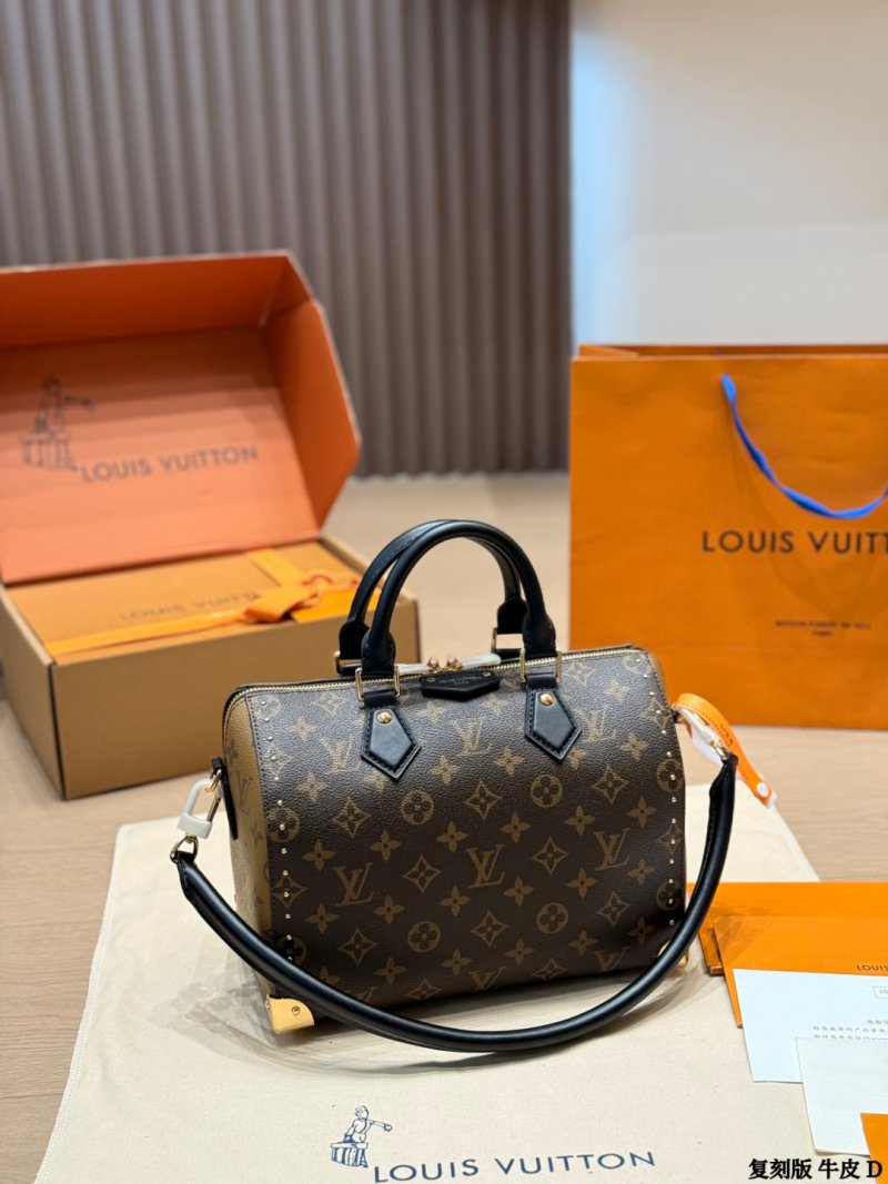 Louis Vuitton Speedy Trunk 25 Monogram Canvas Bag view
