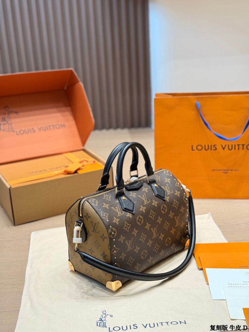 Louis Vuitton Speedy Trunk 25 Monogram Canvas Bag view