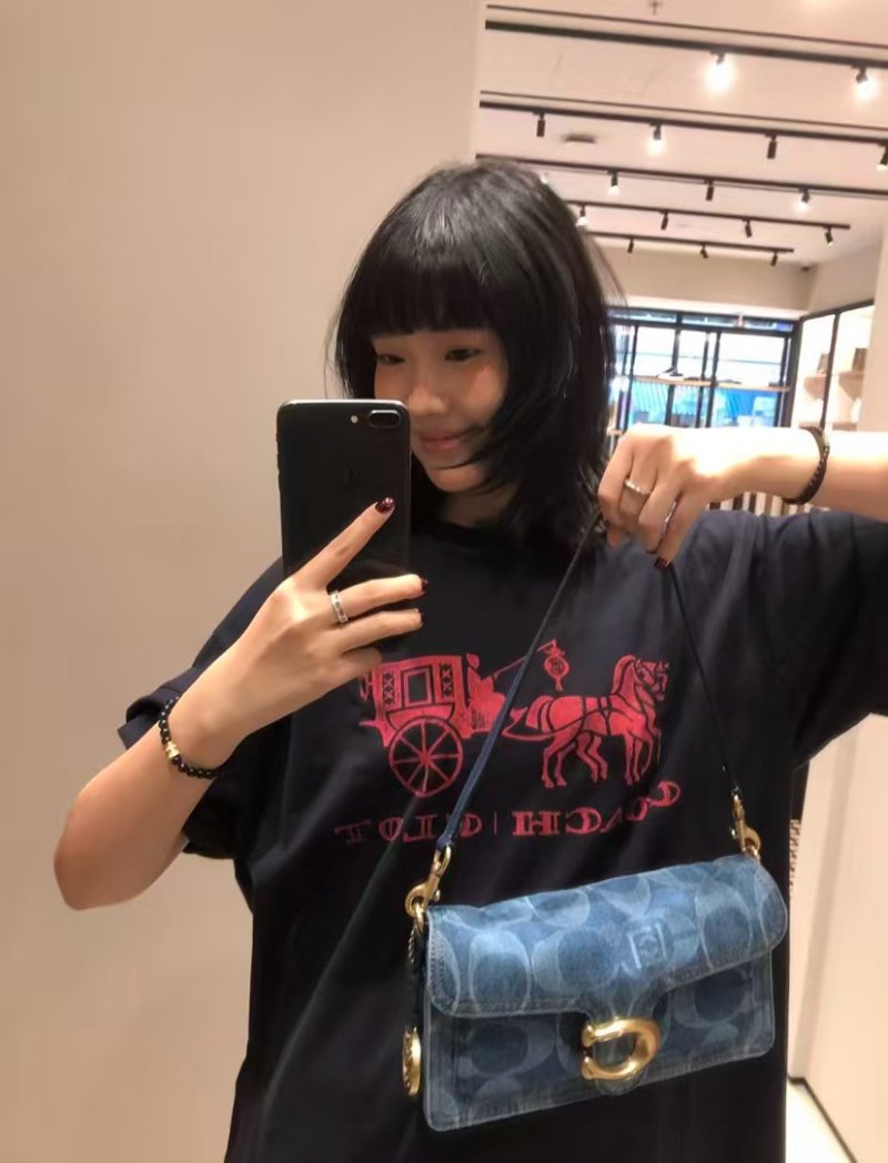 Coach x Clot Carriage Logo T-Shirt Black view
