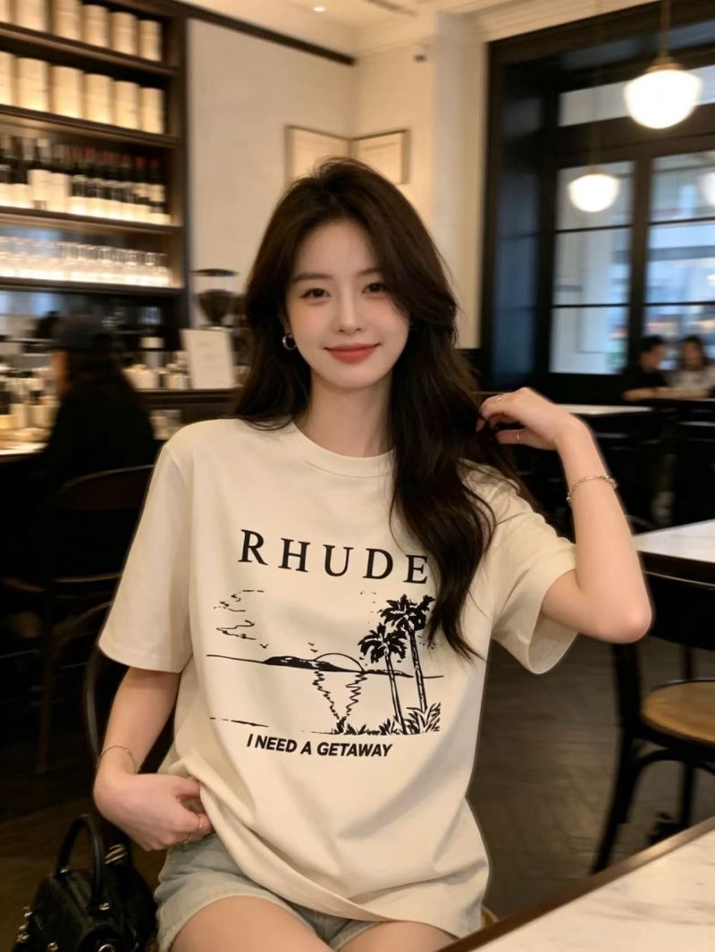 Rhude 'I Need a Getaway' Cream T-Shirt