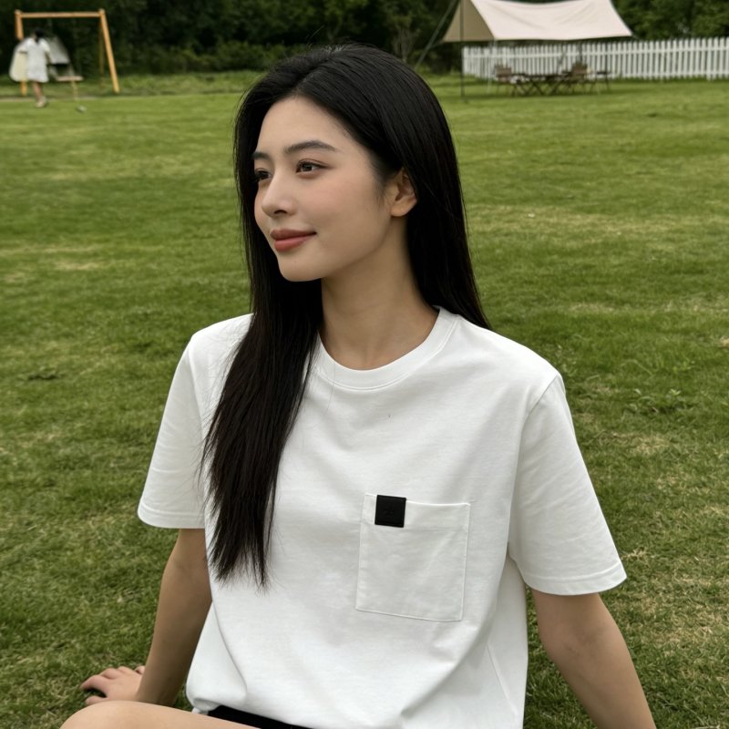 Stone Island White Pocket T-Shirt view