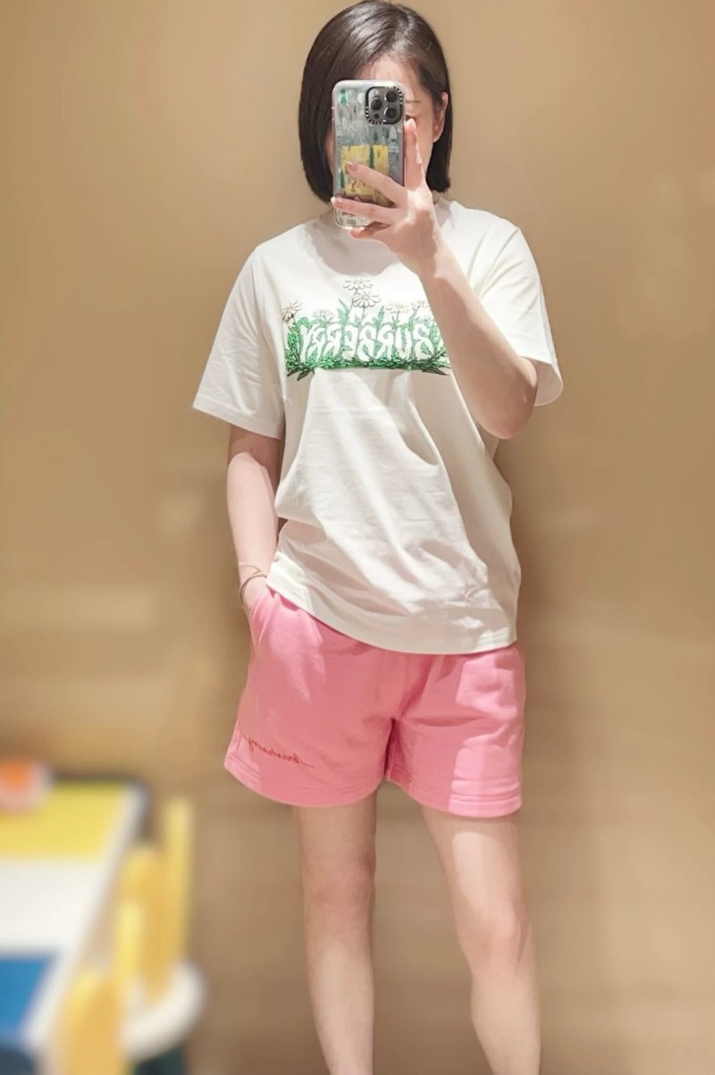 Cream Botanical Graphic Short-Sleeve T-Shirt view