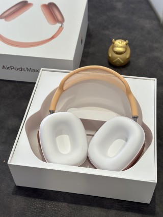 AirPods Pro Max Orange USB-C 1:1 Replica view 16