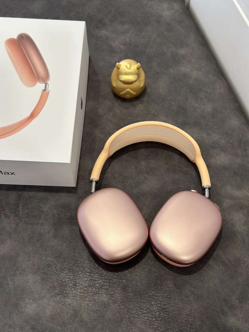 AirPods Pro Max Orange USB-C 1:1 Replica view