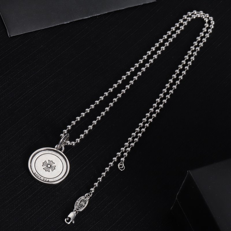 Chrome Hearts Angel Medallion Silver & Gold Necklace view