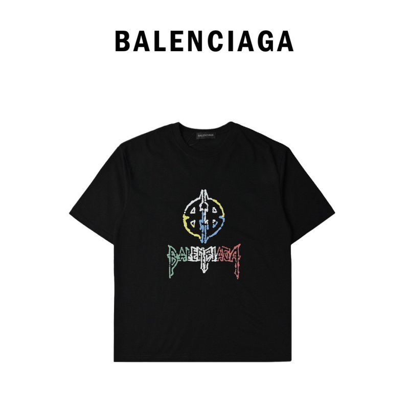 Chrome Hearts Black Graphic Cross T-Shirt view