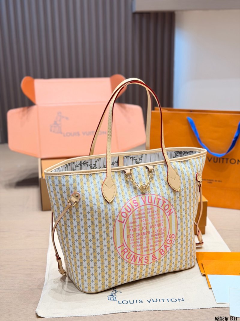 Louis Vuitton Neverfull MM Monogram Canvas Tote Bag view