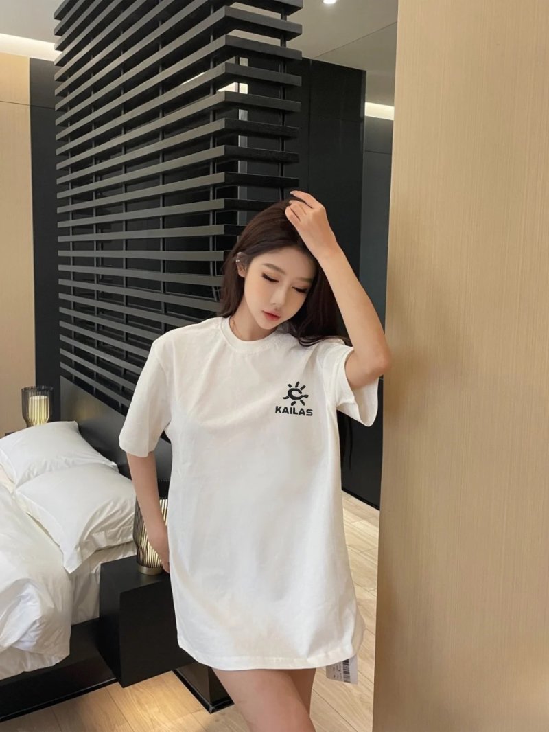 Kailas White Short Sleeve T-Shirt