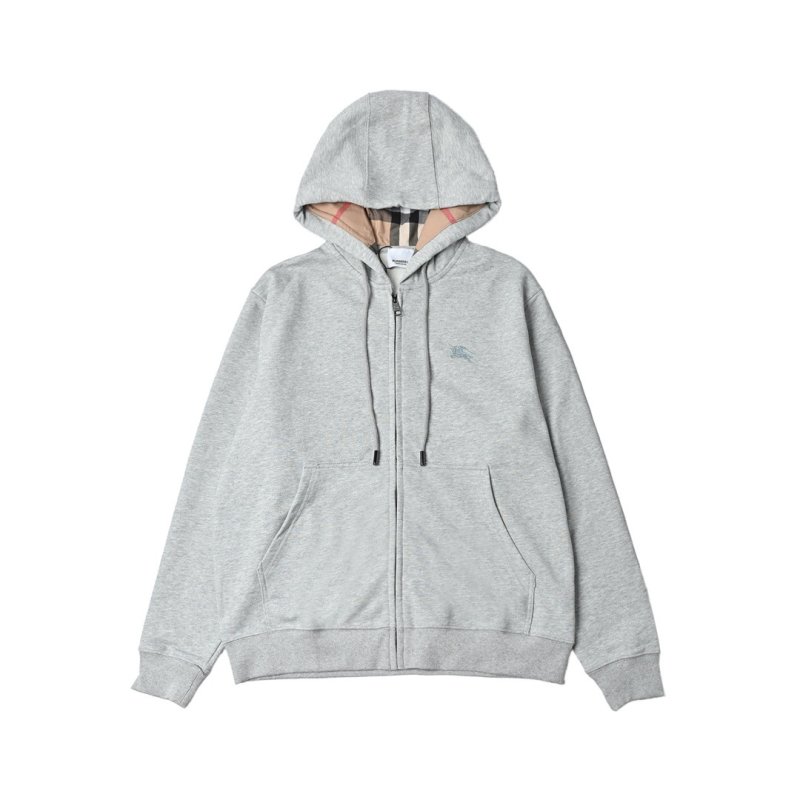 Grey Zip-Up Oversized Jacket view