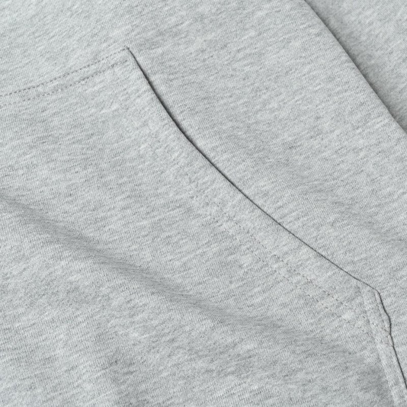 Grey Zip-Up Oversized Jacket view