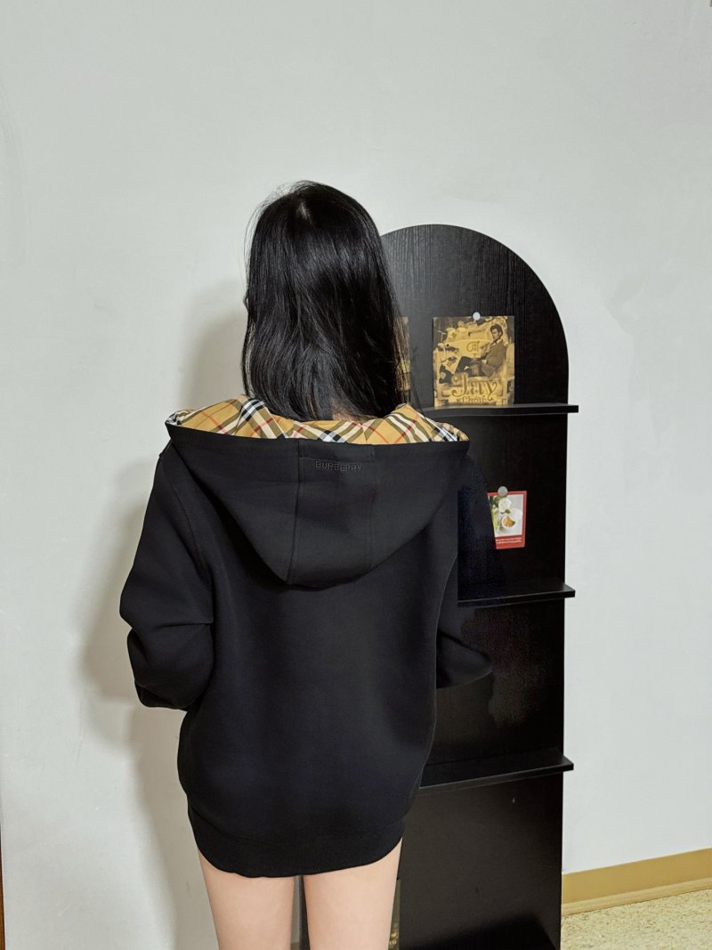 Black & Yellow Plaid Reversible Hooded Jacket view