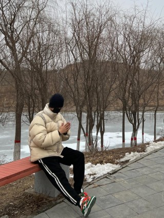 Stone Island Mesh Island Badge Puffer Down Jacket Cream view 20