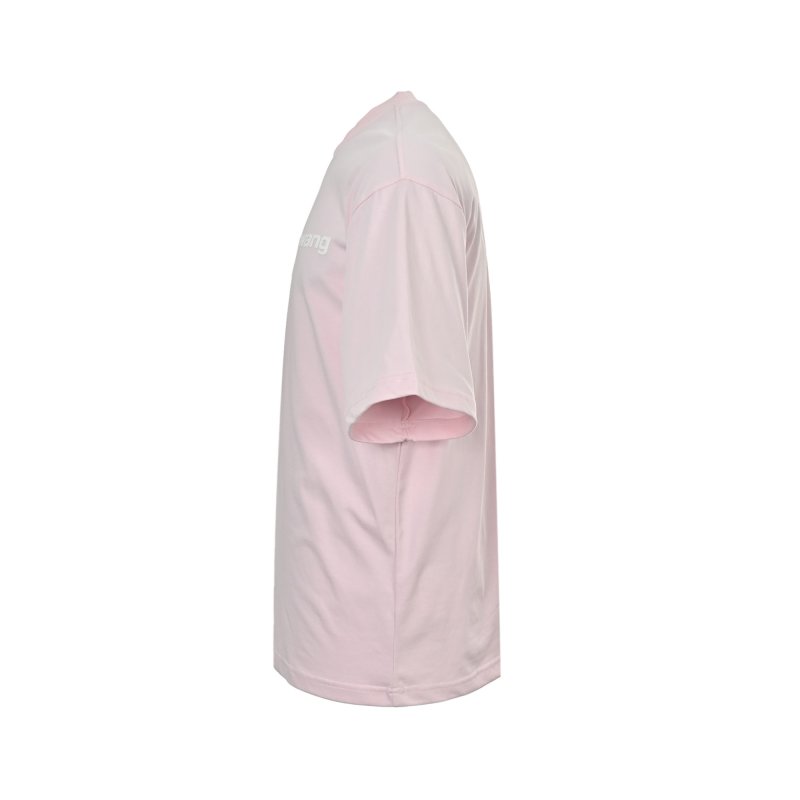 Pink Oversized Graphic Short Sleeve T-Shirt view