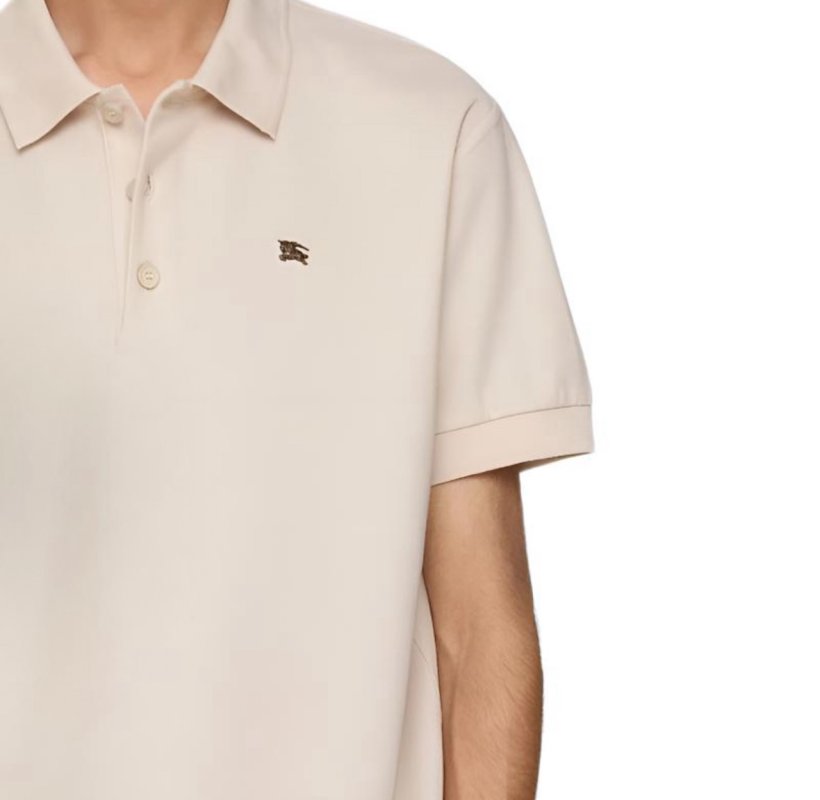Burberry Classic Polo Shirt Cream