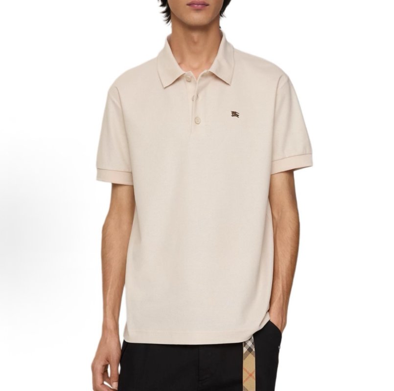 Burberry Classic Polo Shirt Cream view