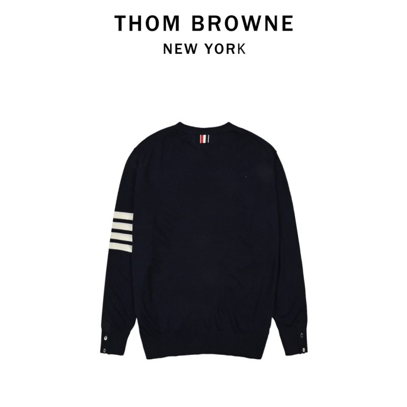 Essentials Black Sweatshirt with White Striped Sleeve Detail view