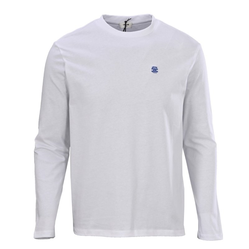 Ralph Lauren White Long Sleeve T-Shirt with Pony Logo view
