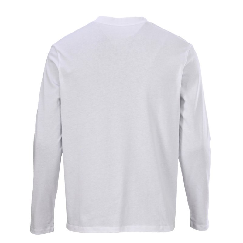 Ralph Lauren White Long Sleeve T-Shirt with Pony Logo view