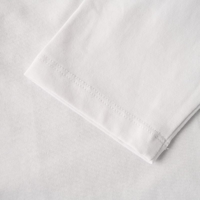 Ralph Lauren White Long Sleeve T-Shirt with Pony Logo view