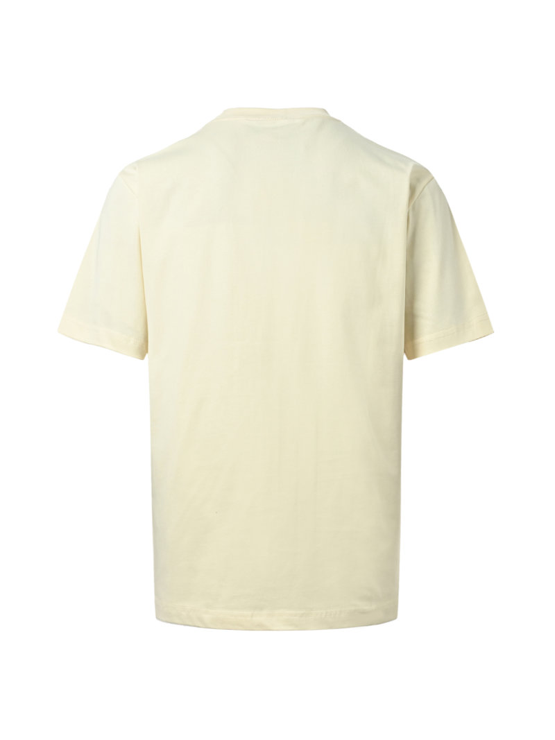 LOVE Floral Graphic Short Sleeve T-Shirt Cream view