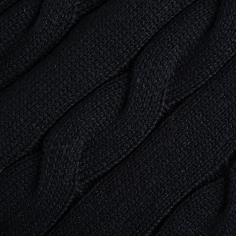 Navy Blue Striped Sleeve Zip Cardigan view