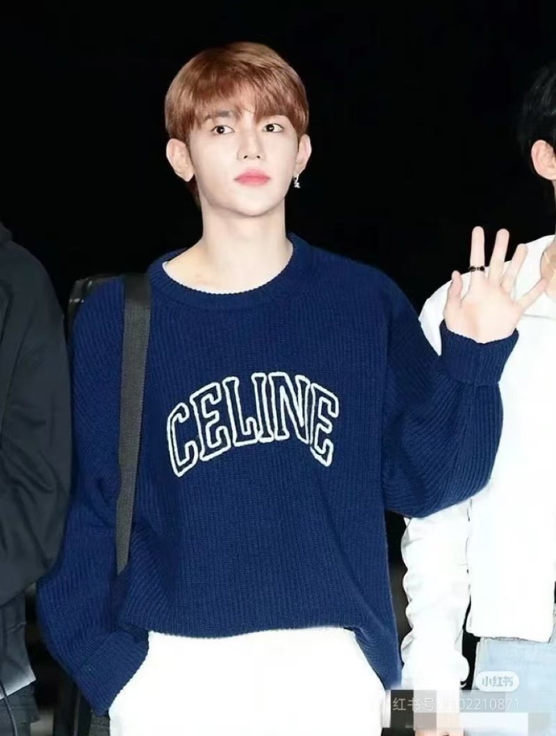 Celine 24FW Embroidered Logo Hoodie Black view