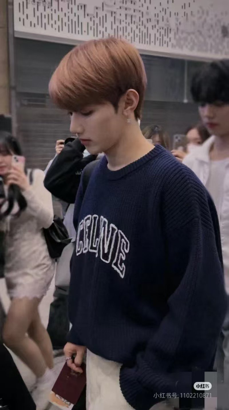 Celine 24FW Embroidered Logo Hoodie Black view
