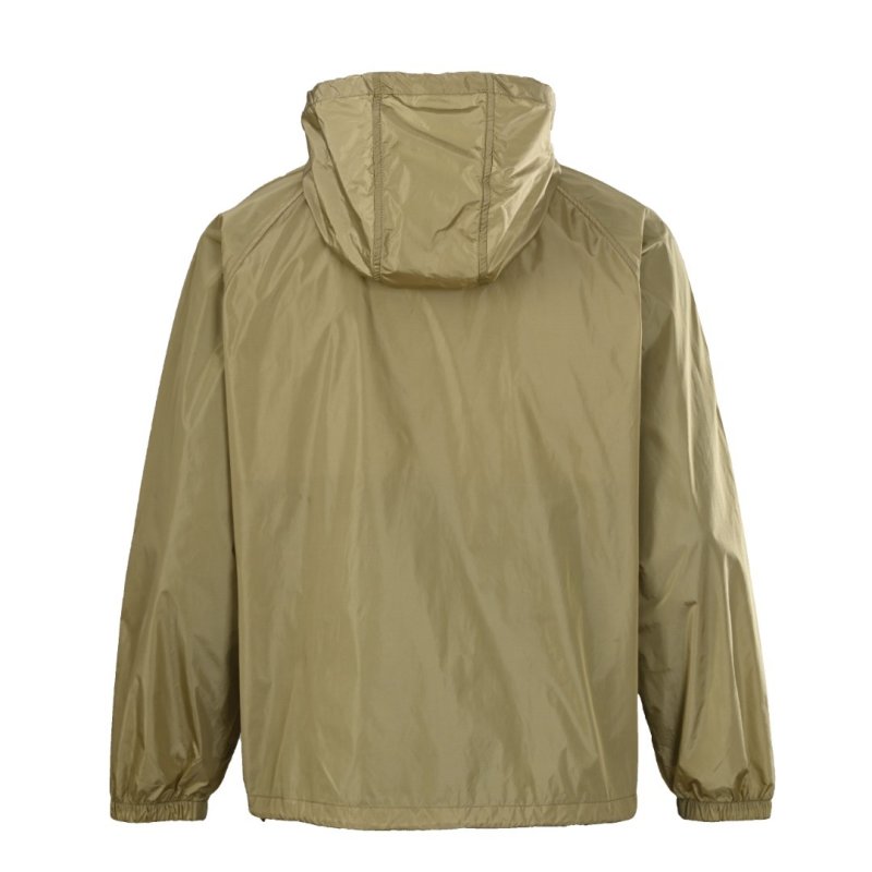 Burberry Sage Green Hooded Windbreaker Jacket view