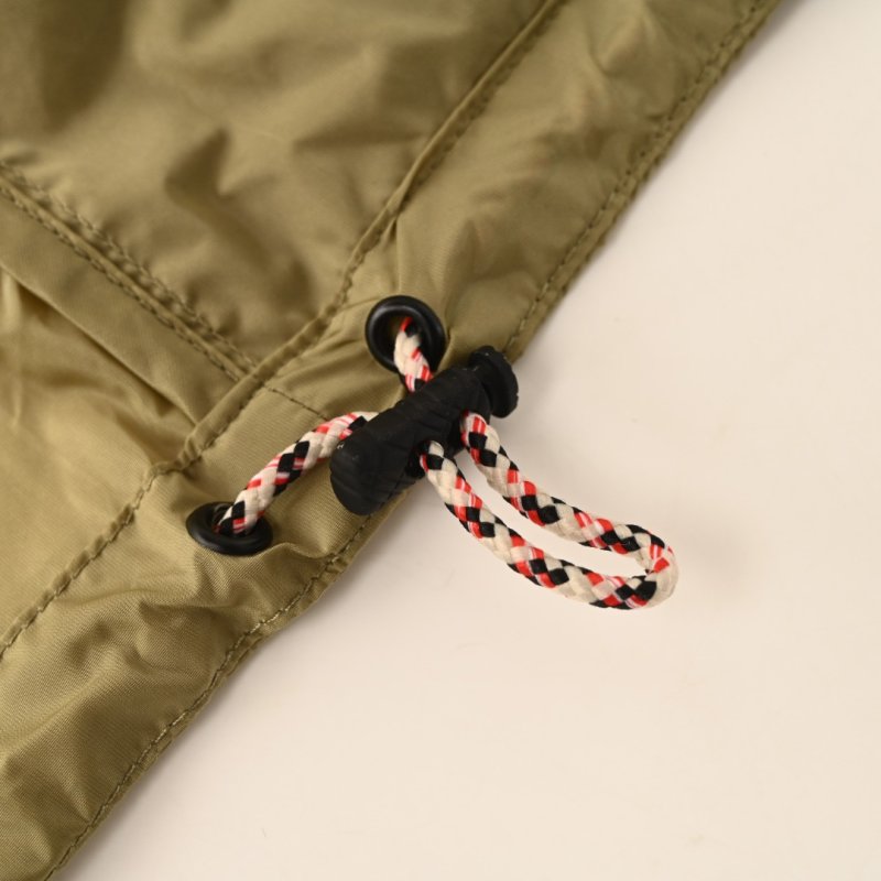 Burberry Sage Green Hooded Windbreaker Jacket view