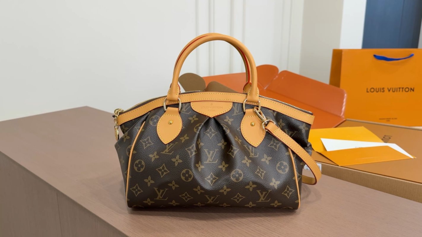 Louis Vuitton Monogram Speedy Handbag Tan