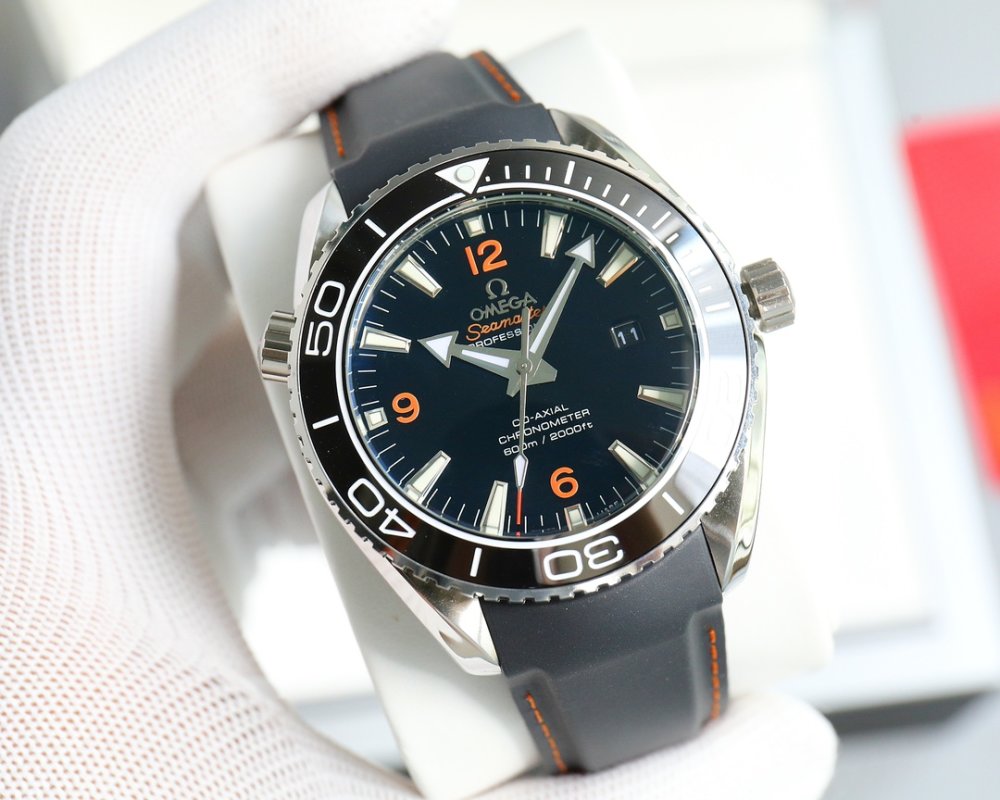Omega Seamaster Planet Ocean 600M Dive Watch Black